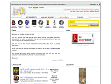Tablet Screenshot of jzik.com