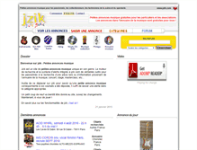 Tablet Screenshot of jzik.fr